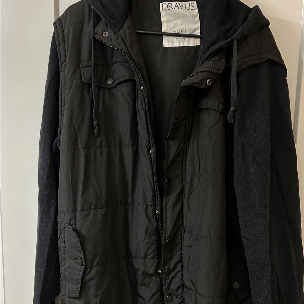 Dravus Black Men's Jacket